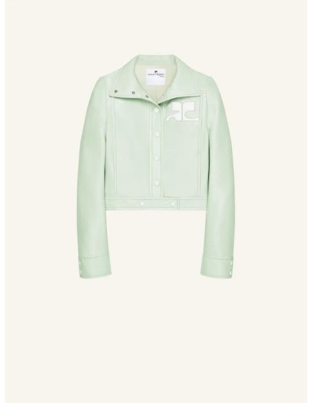 VESTE RÉÉDITION VINYLE MENTHE PÂLE