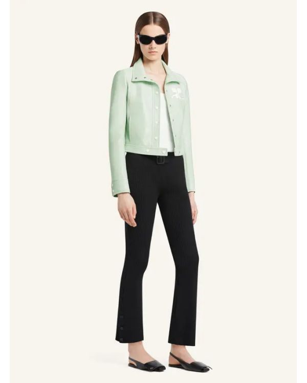 VESTE RÉÉDITION VINYLE MENTHE PÂLE 2