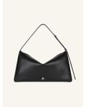 SAC À MAIN CUFF CUIR NOIR