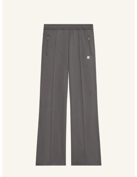 TROUSERS TRACKSUIT INTERLOCK CARBON