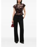 TOP VELVET SEQUINS DEMITASSE