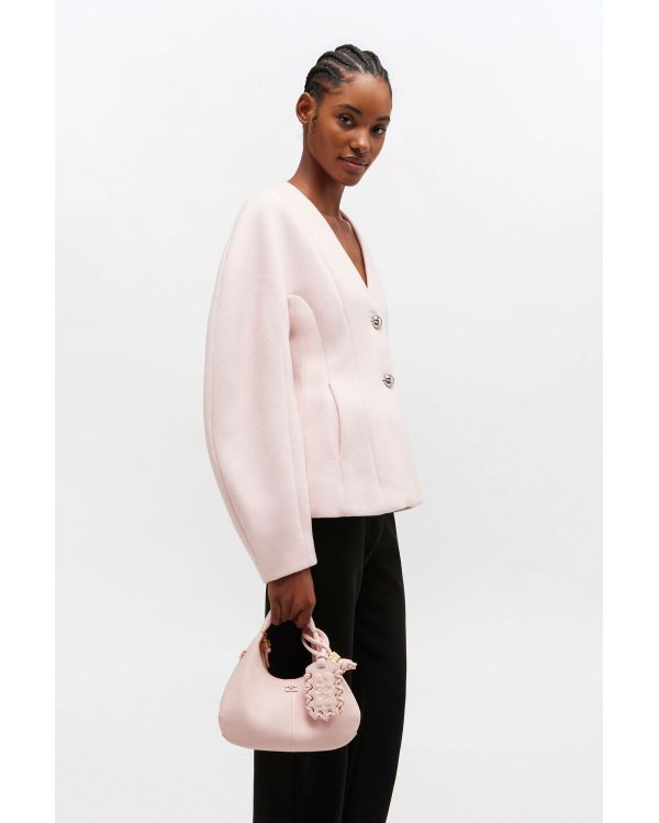 HOBO MINI BAG GRAINED CHALK PINK