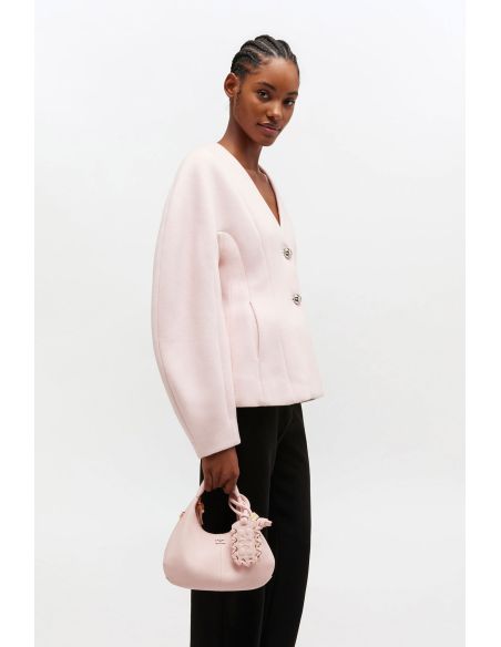 HOBO MINI BAG GRAINED CHALK PINK