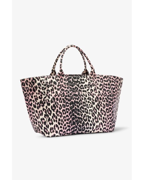 SHOPPER XXL PRINT SEQUIN BLEACHED MAUVE 2