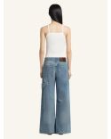 PANTALON BAGGY HAMMER EN DENIM BLEU DÉLAVÉ