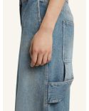 PANTALON BAGGY HAMMER EN DENIM BLEU DÉLAVÉ