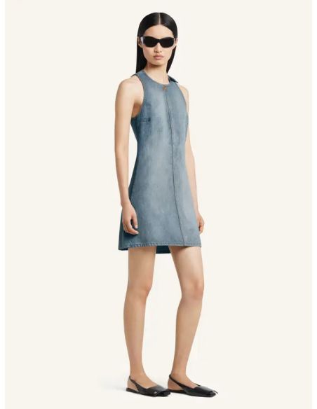 DRESS HERITAGE SLEEVELESS DENIM FADED BLUE