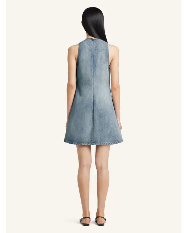 DRESS HERITAGE SLEEVELESS DENIM FADED BLUE
