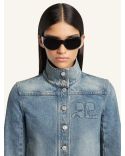 VESTE RÉÉDITION EN DENIM BLEU DÉLAVÉ