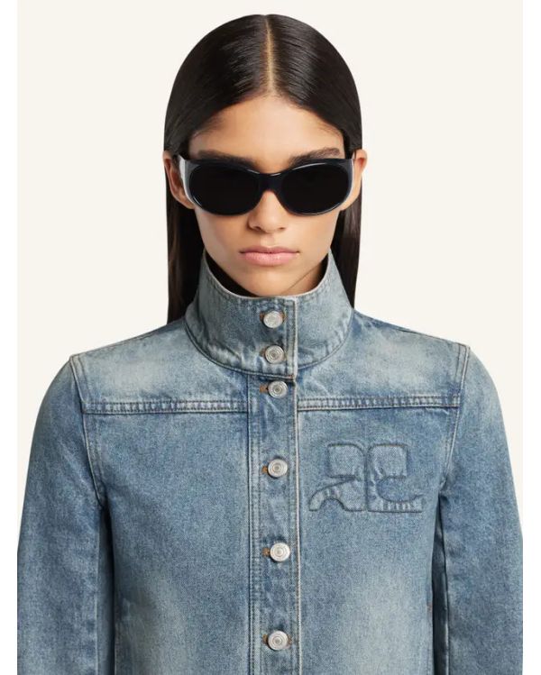 JACKET REEDITION DENIM BLEU DELAVE 7055