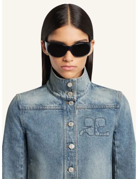 JACKET REEDITION DENIM BLEU DELAVE 7055