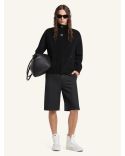 VESTE DE SURVÊTEMENT SPONGY NOIR