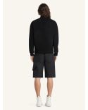 TRACKSUIT JACKET SPONGY BLACK