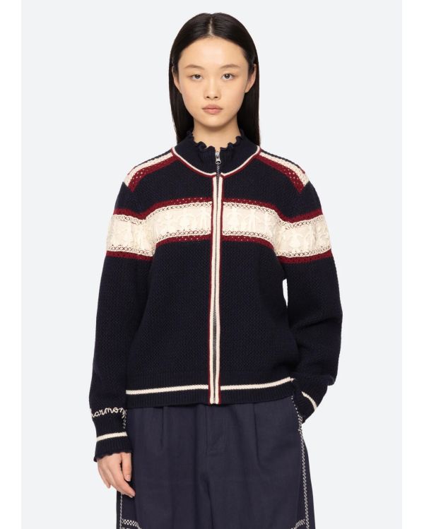 CARDIGAN HESTER ZIP MULTI