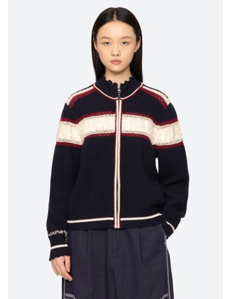 CARDIGAN HESTER ZIP MULTI