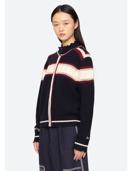 CARDIGAN HESTER ZIP MULTI