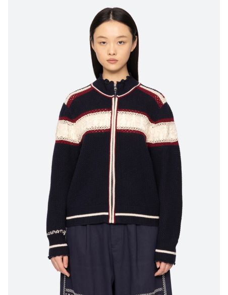 CARDIGAN HESTER ZIP MULTI