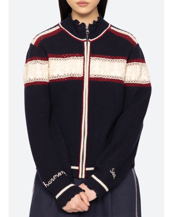 CARDIGAN HESTER ZIP MULTI