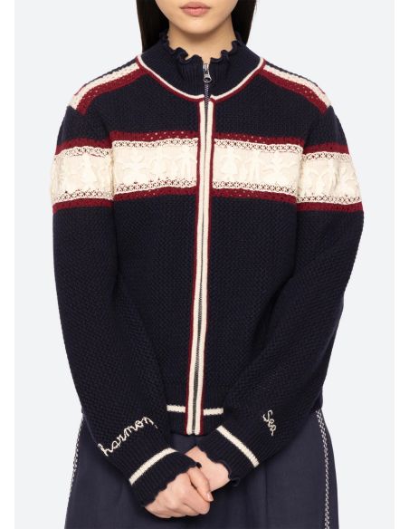 CARDIGAN HESTER ZIP MULTI