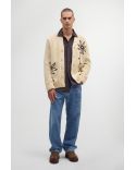 CARDIGAN MIKA FLOWER ECRU