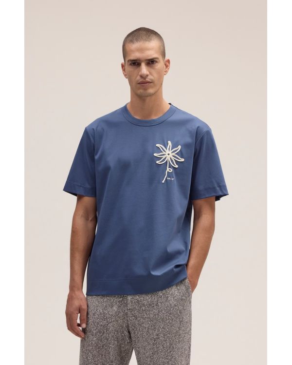 TSHIRT PEDRO EN COTON BIOLOGIQUE BRODÉ