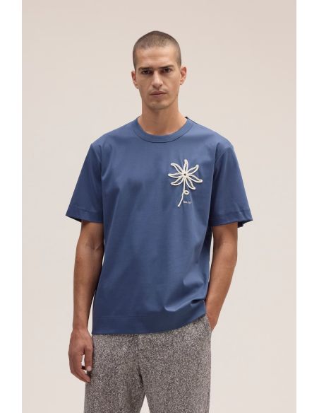 TSHIRT PEDRO EN COTON BIOLOGIQUE BRODÉ