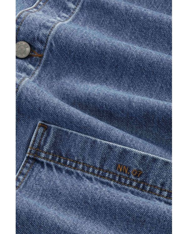 OVERSHIRT BLAZE RIGID ORGANIC COTTON MEDIUM WASHED 2