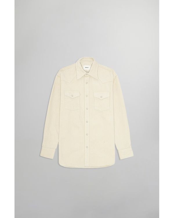 CHEMISE RICKY EN VELOURS CÔTELÉ