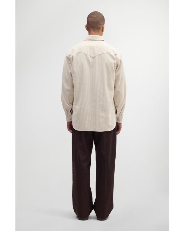 CHEMISE RICKY EN VELOURS CÔTELÉ
