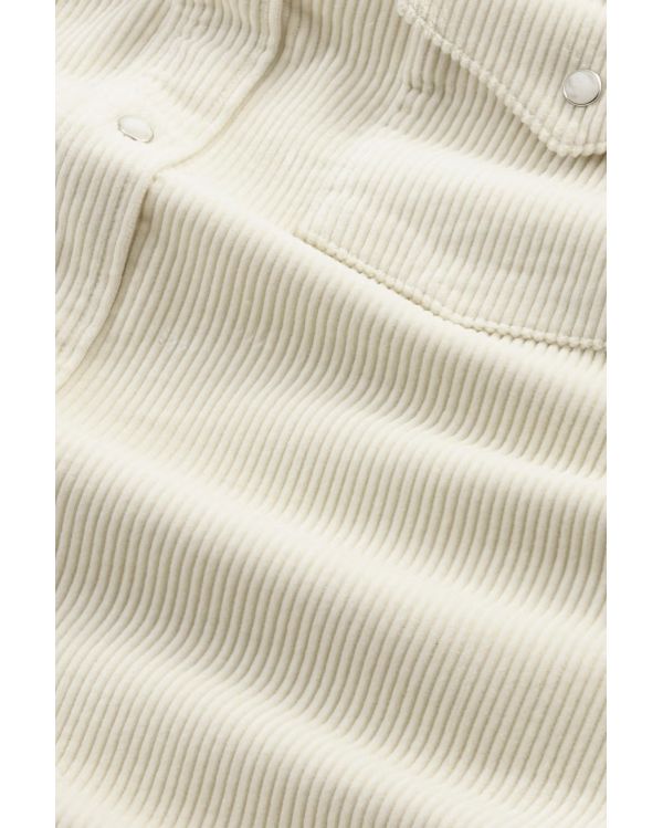 CHEMISE RICKY EN VELOURS CÔTELÉ