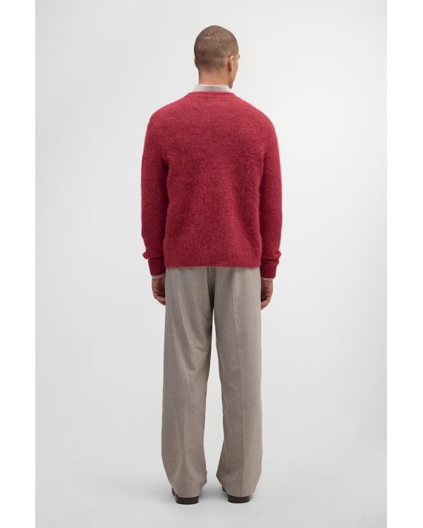 PULL RUSSELL MÉLANGE ALPAGA CRANBERRY