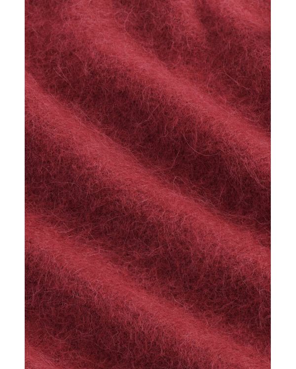 SWEATER RUSSELL ALPACA BLEND CRANBERRY
