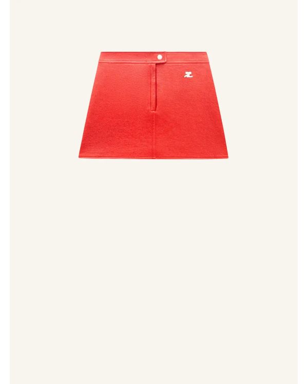 MINI SKIRT REEDITION VINYL HERITAGE RED