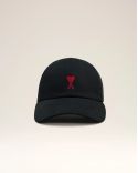 CASQUETTE AMI DE COEUR BRODERIE EN COTON NOIR