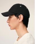 CAP AMI DE COEUR EMBROIDERY COTTON BLACK