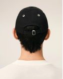 CASQUETTE AMI DE COEUR BRODERIE EN COTON NOIR