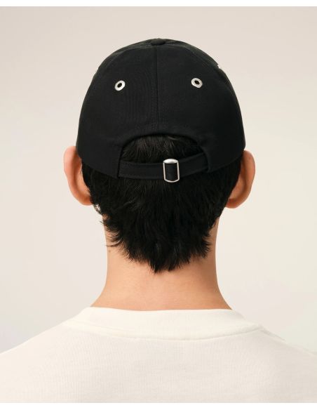 CAP AMI DE COEUR EMBROIDERY COTTON BLACK