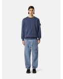 SWEATSHIRT 5100053 COTON ORGANIQUE BLEU GRIS