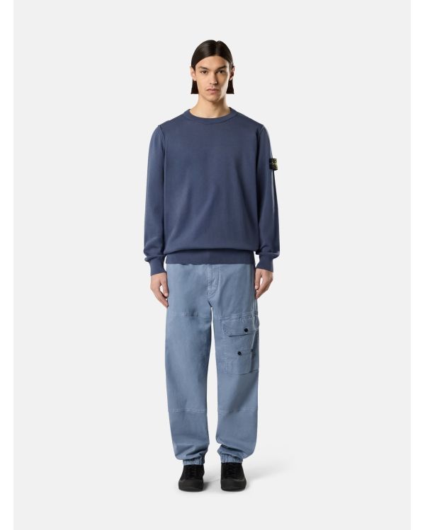 SWEATSHIRT 5100053 COTON ORGANIQUE BLEU GRIS