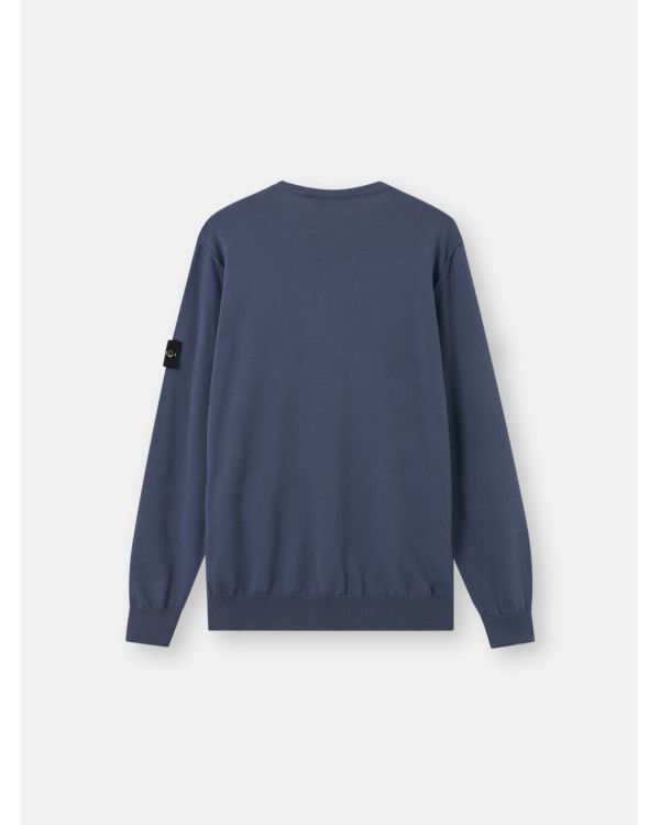 SWEATSHIRT 5100053 COTON ORGANIQUE BLEU GRIS