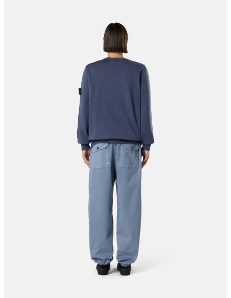 SWEATSHIRT 5100053 COTON ORGANIQUE BLEU GRIS