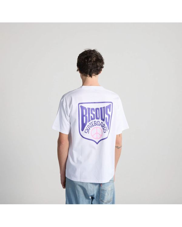 TSHIRT BLASON BLANC 2
