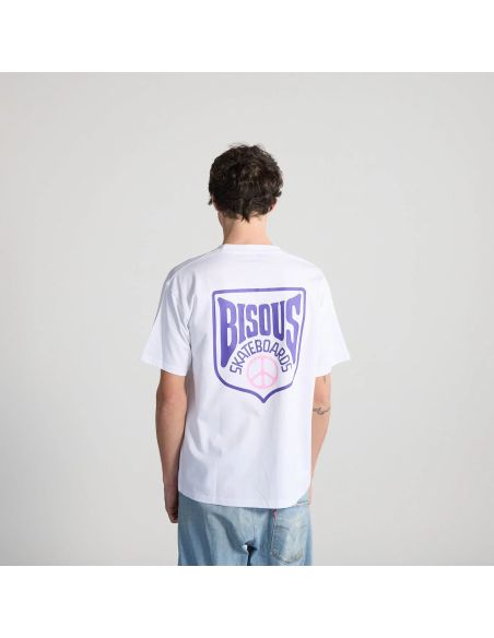 TSHIRT BLASON BLANC
