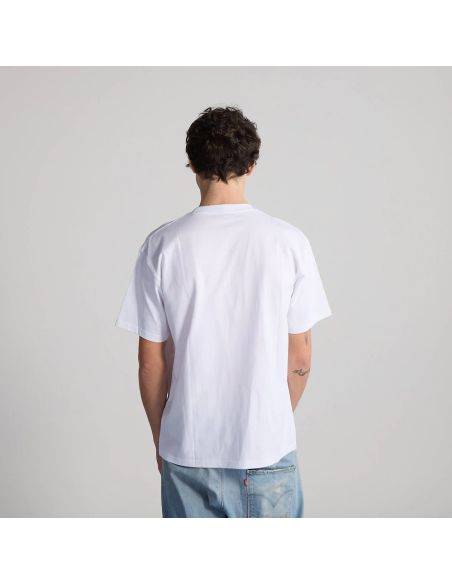 TSHIRT POCHOIR BLANC