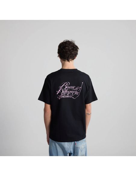 TSHIRT DIALOGUES INTIMES NOIR