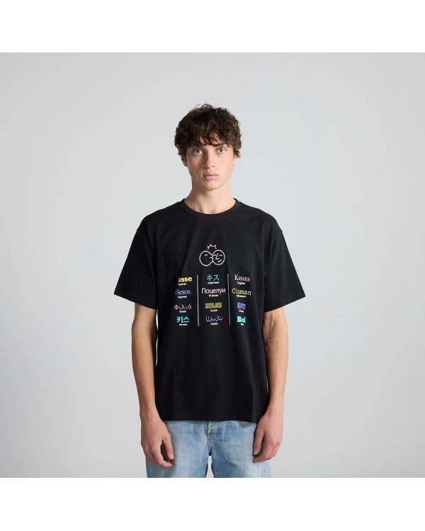 TSHIRT BODY LANGUAGE NOIR