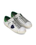 SNEAKERS PRSX MAN WHITE GREEN AND BLUE