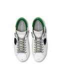 SNEAKERS PRSX HOMME BLANC VERT ET BLEU