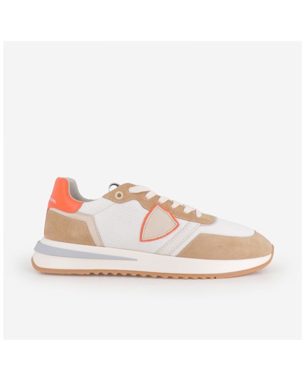 SNEAKERS TROPEZ 2.1 MAN TECHNIQUE WHITE / ORANGE