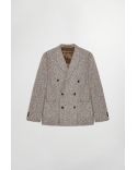 BLAZER JORDIN BOUCLE YARN DUSKY PORT